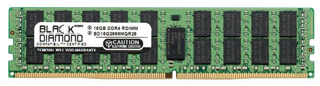 Picture of 16GB DDR4 2666 ECC Registered Memory 288-pin (2Rx4)