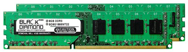 Picture of 16GB Kit (2x8GB) DDR3 1866 (PC3-14900) Memory 240-pin (2Rx8)