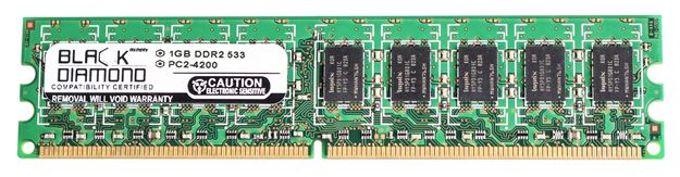 Picture of 1GB DDR2 533 (PC2-4200) ECC Memory 240-pin (2Rx8)