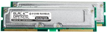 Picture of 1GB Kit(2X512MB) Rambus PC1066 Memory 184-pin