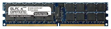 Picture of 2GB DDR2 667 (PC2-5300) ECC Registered Memory 240-pin (2Rx4)