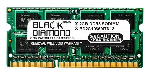 thumbnail interactive-video image 1 of A-Tech 2GB DDR3 PC3-8500 SODIMM Laptop Memory RAM - 1066MHz Non-ECC 204-Pin 1 of 3