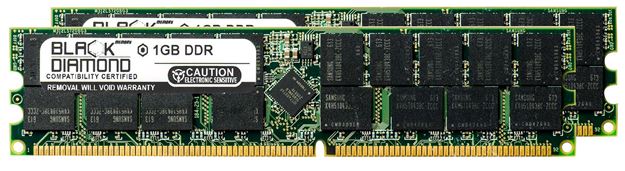Picture of 2GB Kit(2X1GB) DDR 400 (PC-3200) ECC Registered Memory 184-pin (1Rx4)