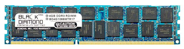 Picture of 4GB DDR3 1066 (PC3-8500) ECC Registered Memory 240-pin (2Rx4)