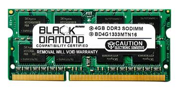 Picture of 4GB DDR3 1333 (PC3-10600) SODIMM Memory 204-pin (2Rx8)
