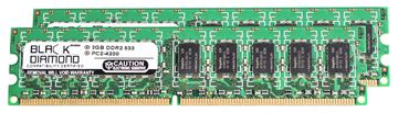 Picture of 4GB Kit (2x2GB) DDR2 533 (PC2-4200) ECC Memory 240-pin (2Rx8)