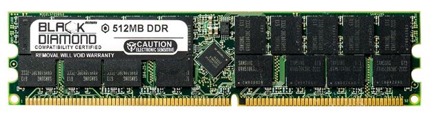 Picture of 512MB DDR 266 (PC-2100) ECC Registered Memory 184-pin (1Rx4)
