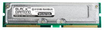Picture of 512MB Rambus PC1066 Memory 184-pin