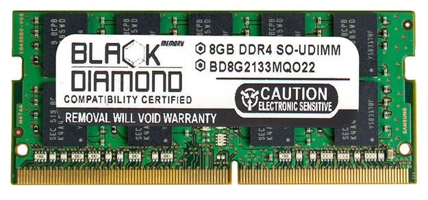 Picture of 8GB (2Rx8) DDR4 2133 ECC SODIMM Memory 260-pin