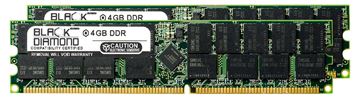 Picture of 8GB Kit(2X4GB) DDR 333 (PC-2700) ECC Registered Memory 184-pin (2Rx4)