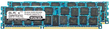 Picture of 8GB Kit(2x4GB) DDR3 1066 (PC3-8500) ECC Registered Memory 240-pin (2Rx4)