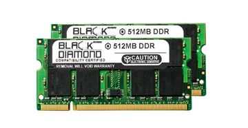 Picture of 1GB Kit(2X512MB) DDR 400 (PC-3200) SODIMM Memory 200-pin (2Rx8)