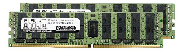Picture of 128GB Kit (2x64GB) DDR4 2933 ECC Registered Memory 288-pin (4Rx4)