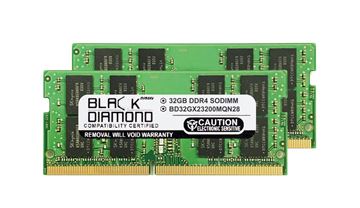 Picture of 64GB Kit(2X32GB) DDR4 3200 SODIMM Memory 260-pin (2Rx8)