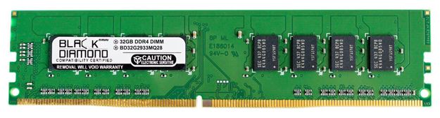 Picture of 32GB DDR4 2933 Memory 288-pin (2Rx8)