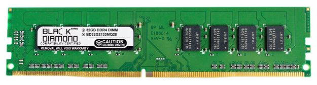 Picture of 32GB DDR4 2133 Memory 288-pin (2Rx8)