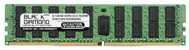 Picture of 128GB (1X128GB)  DDR4 3200 RDIMM ECC Registered Memory 288-pin (4Rx4)