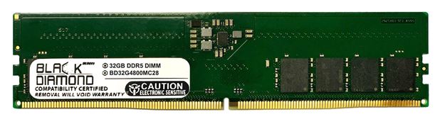 Picture of 32GB (2Rx8) DDR5 4800 Memory 288-pin