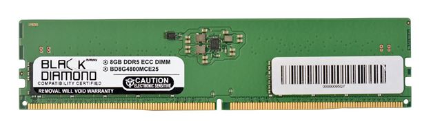 Picture of 8GB (2Rx8) DDR5 4800 ECC Memory 288-pin