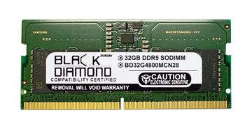 Picture of 32GB (2Rx8) DDR5 4800 SODIMM Memory 262-pin