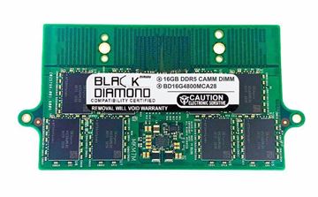 Black Diamond Memory 16GB DDR5 CAMM Memory for Dell