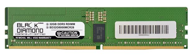 Picture of 32GB (2Rx8) DDR5 6000 ECC REG Memory 288-pin