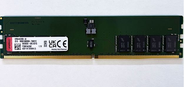 Picture of Kingston 64GB DDR5 6400 PC5 Desktop CUDIMM Memory RAM KVR54A52BD8-64